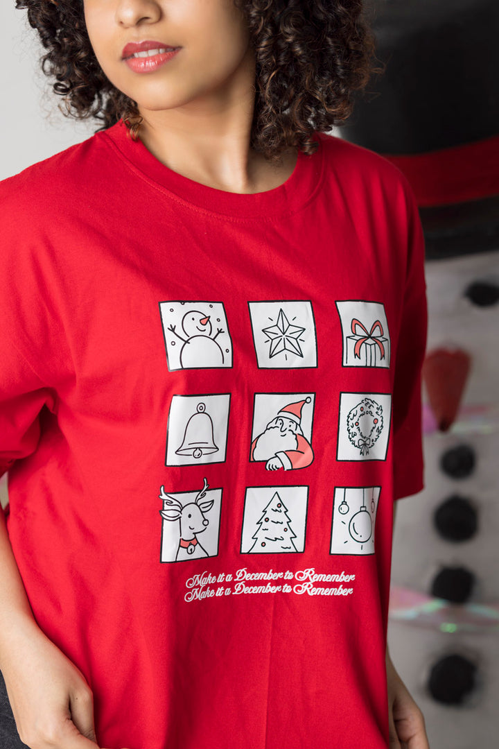 'Make it a December to Remember' Christmas Tee