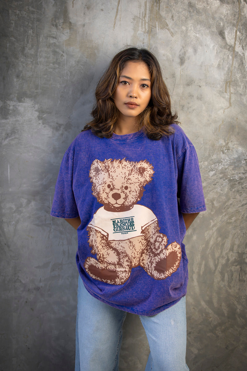 Teddy Acid Wash Tee