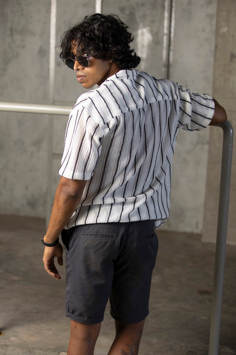 Men's Striped Cutlon Shirt