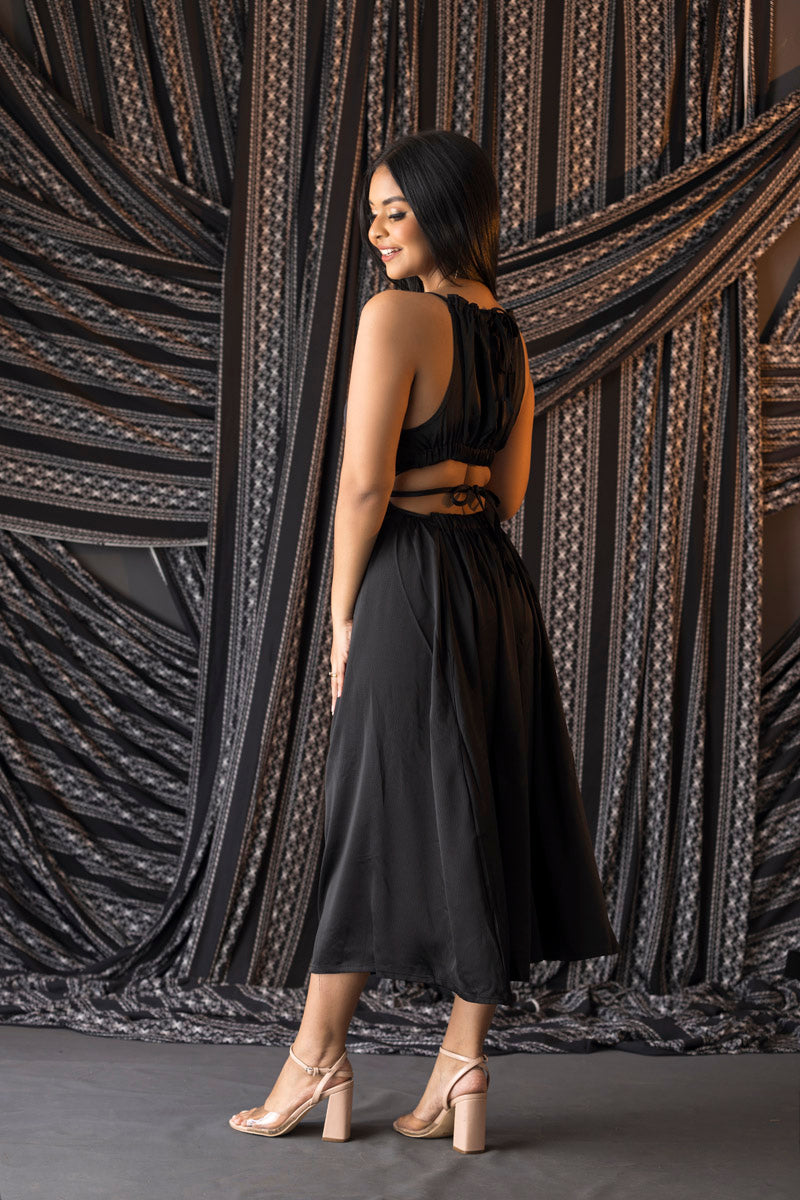 Backless Maxi Dress