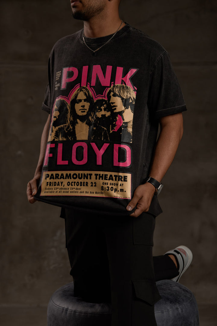 Pink Floyd Acid Washed OS Tee